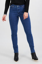 Load image into Gallery viewer, Basket Weave Skinny Jean 5535 - Plain New Blue
