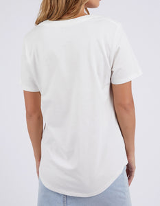 Bloom tee - Vintage White