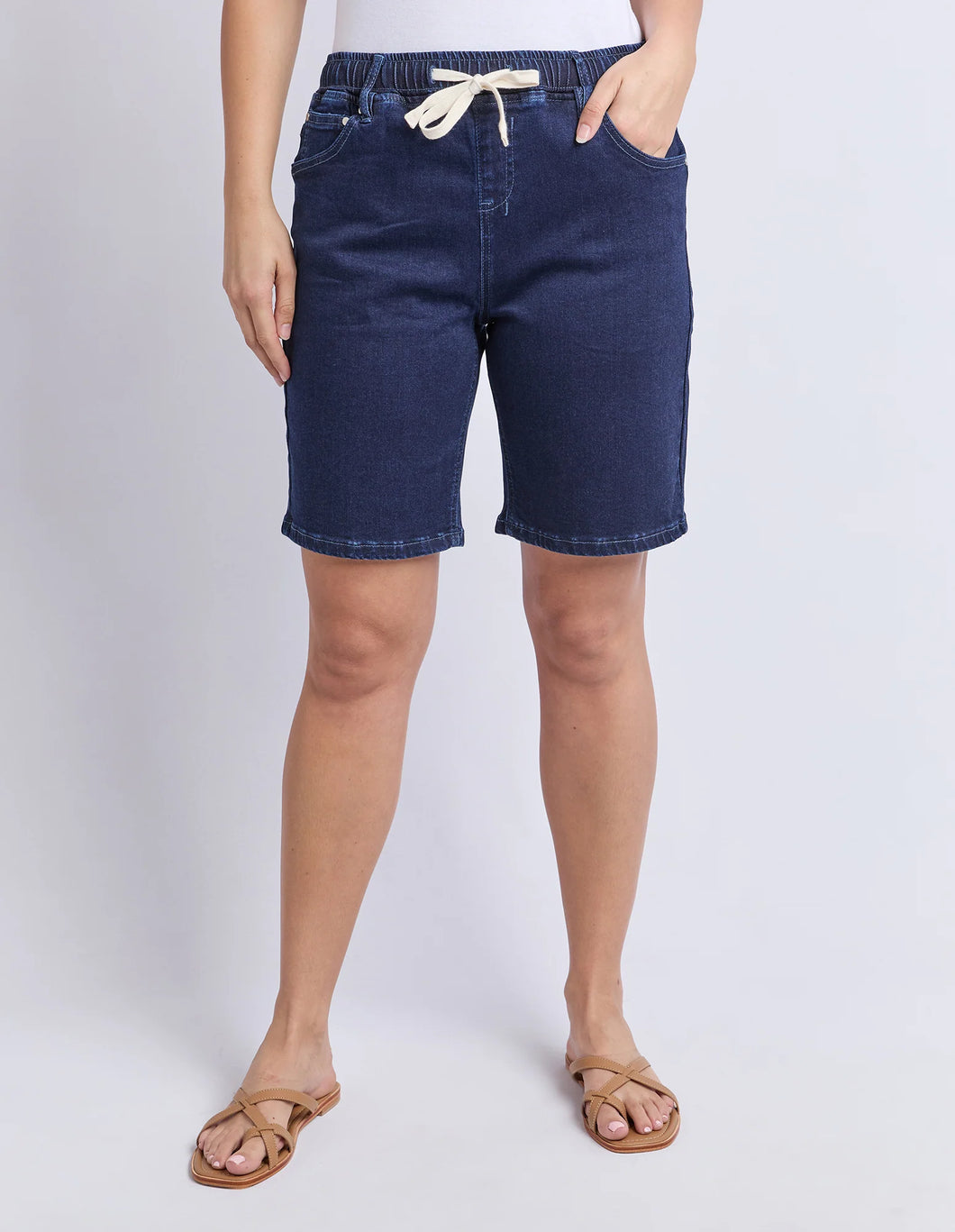 Gabby Bermuda Short - Dark Blue