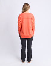Load image into Gallery viewer, Simplified Crew - Orange Red
