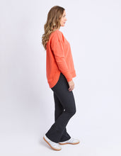 Load image into Gallery viewer, Simplified Crew - Orange Red
