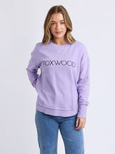 Load image into Gallery viewer, Simplified Metallic Crew - Lavender
