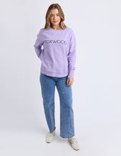 Load image into Gallery viewer, Simplified Metallic Crew - Lavender

