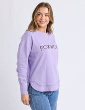Load image into Gallery viewer, Simplified Metallic Crew - Lavender
