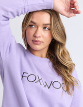 Load image into Gallery viewer, Simplified Metallic Crew - Lavender
