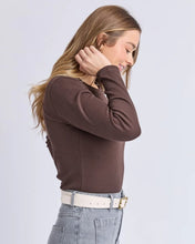 Load image into Gallery viewer, Scoop Rib L/S - Coffee
