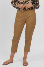 Load image into Gallery viewer, 7/8 Length Elastic Waist Pant - Caramel
