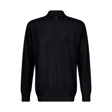 Load image into Gallery viewer, Fields 1/4 Zip Jumper - Black
