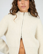 Load image into Gallery viewer, Leila Zip Thru Jumper - Chalk
