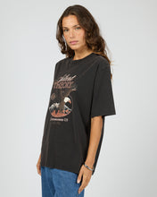 Load image into Gallery viewer, Shadow Oversized Tee - Washed Black
