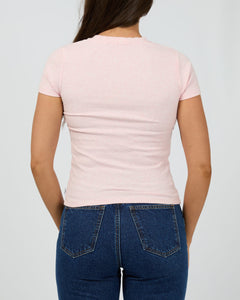 Bella Tee - Blush Marble
