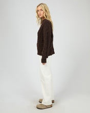 Load image into Gallery viewer, Higgins Cable Knit - Brown
