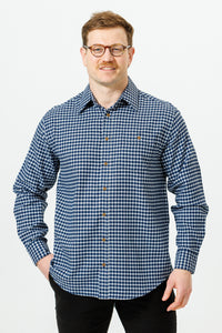 Vonnella L/S Shirt - Blue Check