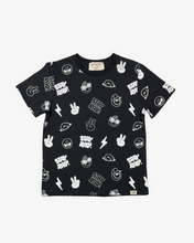 Load image into Gallery viewer, Black All Over Print Tee

