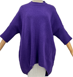 Oversize Jumper 80310-6/Purple