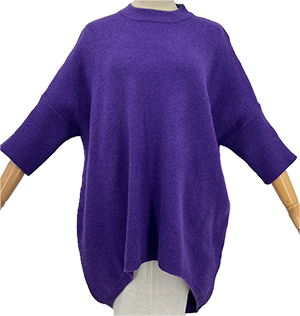 Oversize Jumper 80310-6/Purple