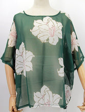 Load image into Gallery viewer, Floral Summer Top - Green
