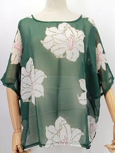 Floral Summer Top - Green