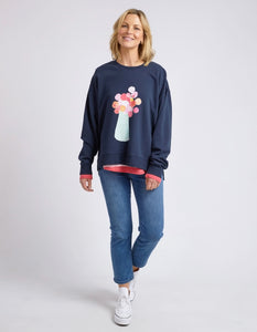 Janey Floral Crew