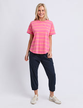 Load image into Gallery viewer, Halli S/S Tee - Stripe
