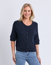 Load image into Gallery viewer, Yvette S/S Cardi - Navy
