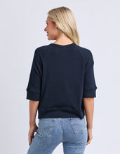 Load image into Gallery viewer, Yvette S/S Cardi - Navy

