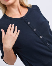 Load image into Gallery viewer, Yvette S/S Cardi - Navy
