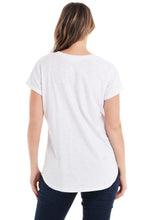 Load image into Gallery viewer, Hailey Short Sleeve Tee - White

