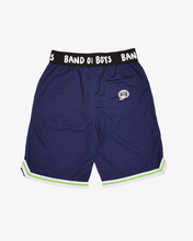 Load image into Gallery viewer, Navy BOB Slam Dunk Shorts
