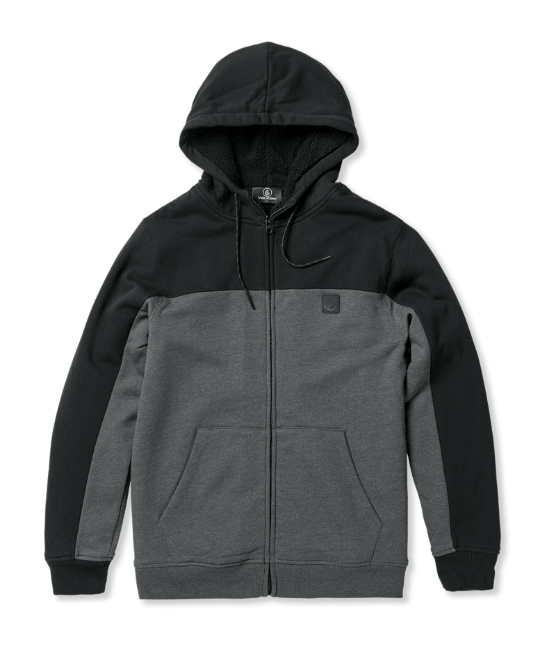 Single Stone Division Lined Zip-up Hoodie