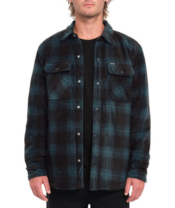 Bowered Fleece LS - Evergreen