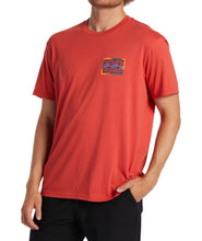 Load image into Gallery viewer, Crayon Wave SS Tee - Coral
