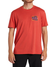 Load image into Gallery viewer, Crayon Wave SS Tee - Coral
