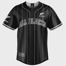 Load image into Gallery viewer, All Blacks 'Slugger' Baseball Shirt
