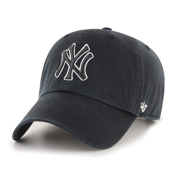 47 Clean Up New York Yankees - Black/White