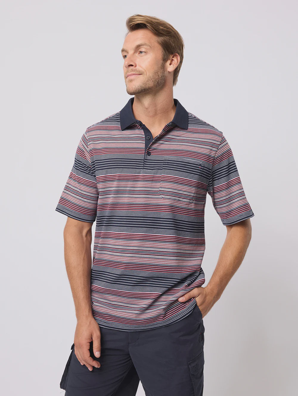 Jai Kinnersly Polo - Garnet