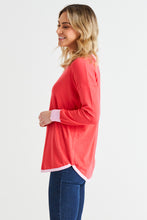 Load image into Gallery viewer, Sophie Knit Jumper - Pink Tipping
