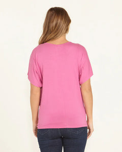 Maui Tee - Winter Pink