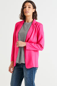 Portsea Blazer - Bubblegum Pink