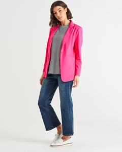 Portsea Blazer - Bubblegum Pink