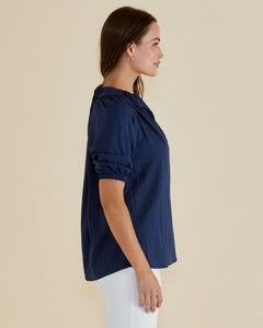 Joanne Blouse - Navy