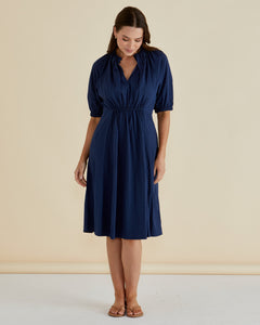 Emery Dress - Navy