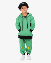 Load image into Gallery viewer, Green Bones Skate Hood
