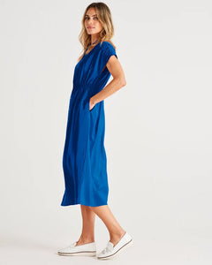 Simone Dress - Indigo