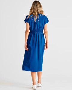 Simone Dress - Indigo