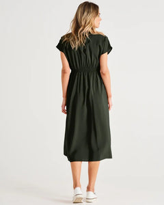 Simone Dress - Olive