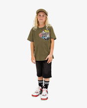Load image into Gallery viewer, Washed Khaki Road trip Tee
