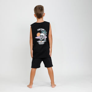 Surf Time Muscle Tee