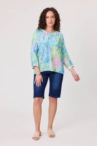 Rimini Top - Aqua