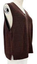 Load image into Gallery viewer, Rib Knit Vest - Brown
